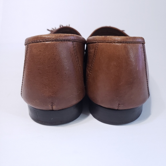Men's Mario De Gerard Leather Tassle Loafers (13) - Picture 4 of 9